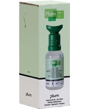 Augenspülflasche 200 ml 3 Jahre (ungeöffnete Flasche) DIN EN15154-4 Plum