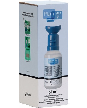 Augenspülflasche pH Neutral 200ml 3Jahre(ungeöffnete Flasche) DIN EN15154-4 Plum