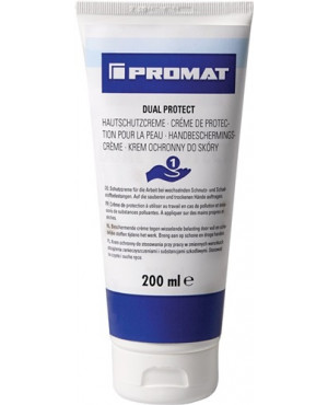 Hautschutzcreme Dual Protect 200 ml o.Duft-/Farbstoffe,silikonfrei Promat