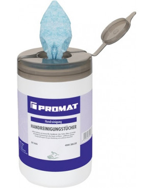 Handreinigungstuch o.Eins.v.Wasser 50 St.1 Box PROMAT
