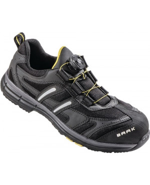 Sicherheitsschuh Captain John Gr.47 schwarz/grau S1P SRC ESD EN20345 BAAK