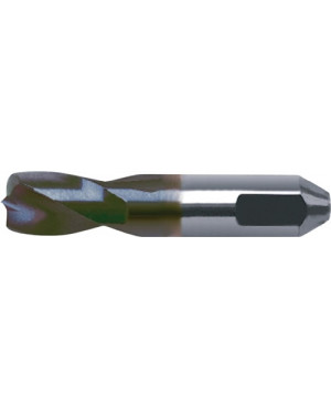 Schweißpunktbohrer Spotle Drill D.8xGesamt-L.44mm HSS-Co TiCN RUKO