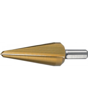 Blechschälbohrer Bohrber.4-20mm HSS TiN Gesamt-L.71mm Z.2 RUKO
