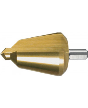 Blechschälbohrer Bohrber.36-50mm HSS TiN Gesamt-L.97mm Z.2 RUKO