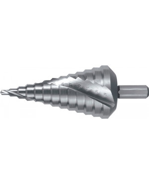 Stufenbohrer Bohrber.4-39mm HSS-Co Spiralnut Stufen 13 RUKO