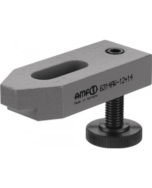 Spanneisen Nr.6314AV 12+14x100 abgesetzt m.verstellb.Stützschraube AMF