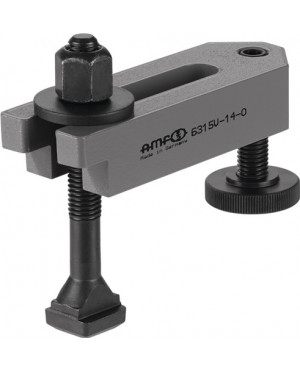 Spanneisen Nr.6315V 12-M12x12x100 abgesetzt m.verstellb.Stützschraube AMF