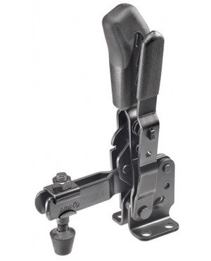 Senkrechtspanner Nr.6800BS Gr.2 m.Sicherheitsverriegelung schwarz AMF