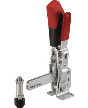 Senkrechtspanner Nr.6804S Gr.3 waagrechter Fuß m.Sicherheitsverriegelung AMF