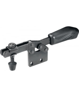 Waagrechtspanner Nr.6832B Gr.3 senkrechter Fuß schwarz m.Andrückschraube