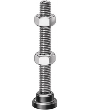 Andrückschraube Nr.6886 Gr.1 M5 L.35mm f.massive Haltearme m.Gelenk AMF