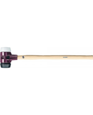 Vorschlaghammer SIMPLEX Kopf-D.80mm L.800mm Superplast.weiß/Gum.schwarz mittelh.