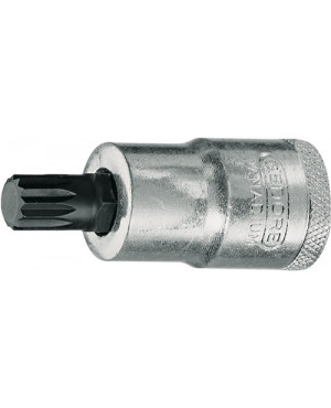 Steckschlüsseleinsatz INX 19 1/2 Zoll Innen-Vielzahn M6 L.55mm GEDORE