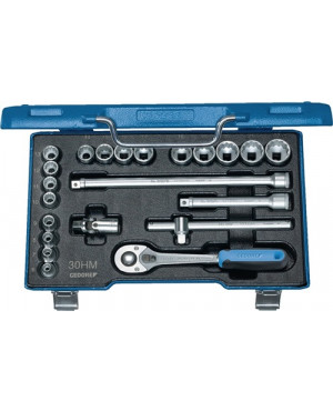 Steckschlüsselsatz 3/8Zoll 23tlg. 6-22mm 6KT Umschaltknarre GEDORE