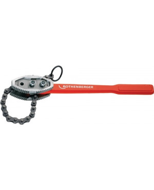 Kettenrohrzange Heavy Duty L.1120mm Arbeitsbereich bis 166mm 6Zoll Rothenberger