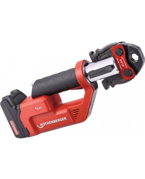 Akkupressmaschine ROMAX Compact TT 15-35mm Basic Set 1,1x2Ah Akku,EU Ku.-Koffer