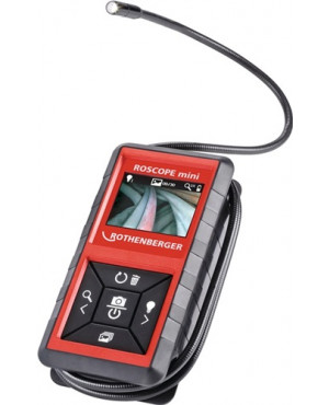 Inspektionskamera ROSCOPE®mini 2 Zoll 320x240 Kabel-L.1200mm ROTHENBERGER