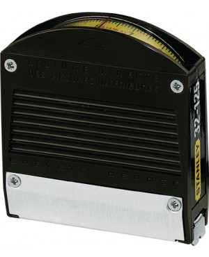Taschenrollbandmaß Panoramic L.3m Band-B.12,7mm mm/cm EG II Ku.STANLEY