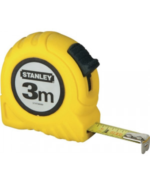 Taschenrollbandmaß L.5m Band-B.19mm mm/cm EG II Ku.Feststeller STANLEY