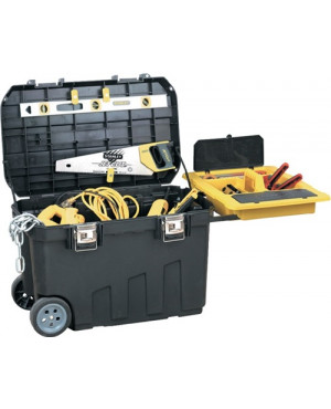 Montagebox fahrbar B770xT490xH480mm Ku.Vertiefungen im Deckel STANLEY