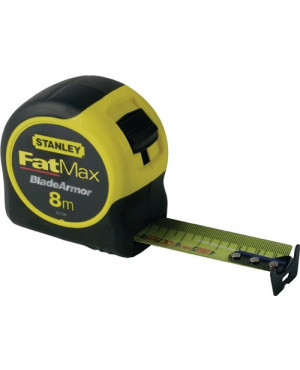 Taschenrollbandmaß FatMax L.8m Band-B.32mm mm/cm EG II Ku.Feststeller SB STANLEY