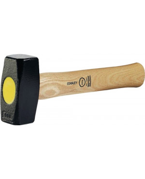 Fäustel erfüllt die DIN Norm 6475 Hammerkopf 1000g Stiel a.Eschenholz Stanley