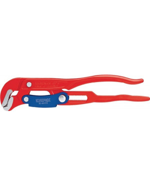 Rohrzange 1 1/2 Zoll S-Maul L.430mm Spann-W.60mm mit Schnellverstellung Knipex