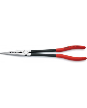 Montierzange DIN ISO 5743 L.280mm ger.pol.Ku.-Überzug KNIPEX