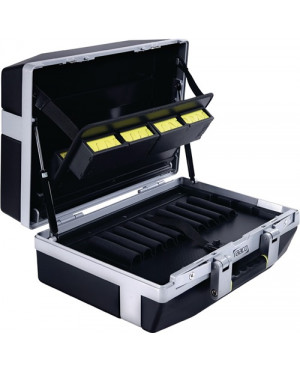 Werkzeugkoffer Premium L-10/4F B475xT200xH360mm 10 Einst.fächer RAACO
