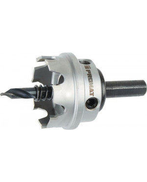 Lochsäge D.33mm Schnitt-T.4mm HM-bestückt m.Bohrer u.Feder PROMAT