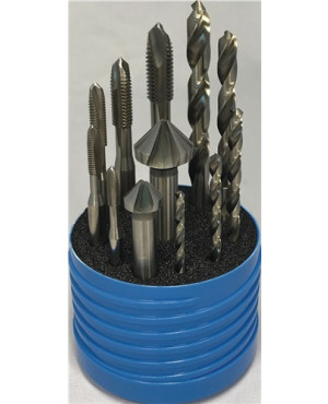 Metallbearbeitungsset 12tlg.3 in 1 Multibox PROMAT