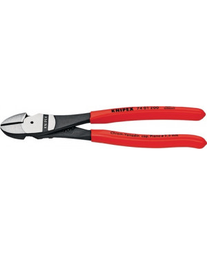 Kraftseitenschneider DIN ISO 5749 L.140mm pol.Form 0 Ku.-Überzug KNIPEX