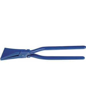 Falzzange L.280mm Backen-B.60mm ger.pulverbesch.KIESEL