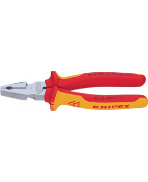 Kraftkombizange L.200mm verchr.2K-Hülle VDE KNIPEX