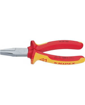 Flachzange DIN ISO 5745 Gesamt-L.160mm Spezialwerkzeugstahl Kopf verchr.