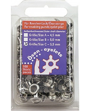Ösen Typ=C Ösen-D.=5,5mm