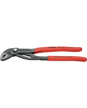 Wasserpumpenzange Cobra L.250mm Spann-W.30mm pol. m.Ku.-Überzug Knipex