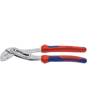 Wasserpumpenzange Allig. L.300mm gezahnt Spann-W.60mm KNIPEX Chrom