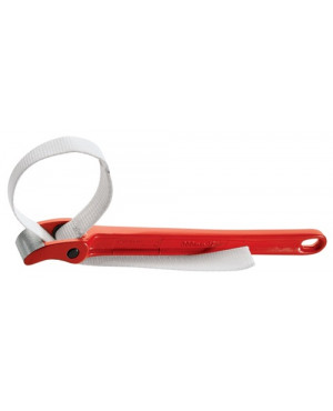 Gurtrohr-/Armaturenzange L.300mm Rohr-D.max.89mm f.Gurt-L.137mm Band-B.32mm