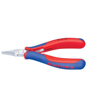 Elektronikgreifzange L.115mm pol. flach breit KNIPEX Mehrkomp.-Hüllen