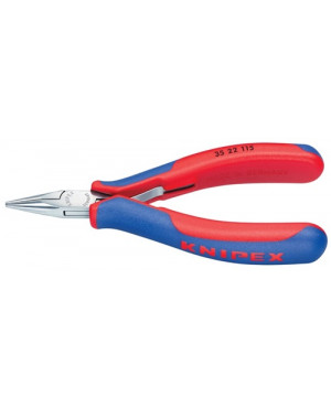 Elektronikgreifzange L.115mm pol. flach-rd. KNIPEX Mehrkomp.-Hüllen