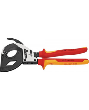 Kabelschneider Gesamt-L.320mm max.60 (600 mm²)mm pol.2-K.-Hüllen VDE KNIPEX