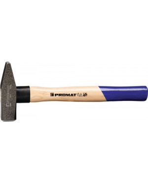 Schlosserhammer 200g Stiel-L.280mm Hickory m.Stahlschutzhülse PROMAT