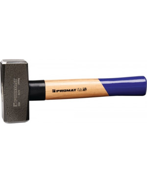 Fäustel Kopfgewicht 1250g Hickory Stielschutzhülse PROMAT