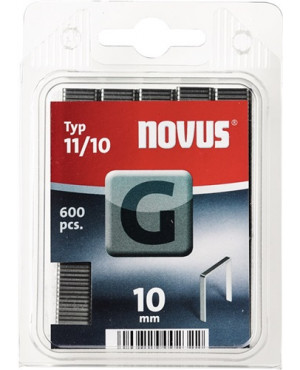 Flachdrahtklammer 11 B10,6xL10mm Draht-B.1,25mm 600St./Pack.NOVUS