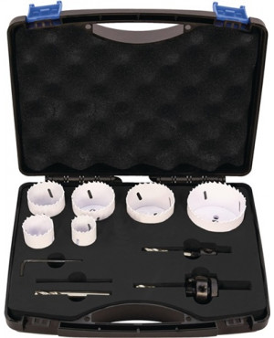 Lochsägensatz 10-tlg.22-68mm Schnitt-T.38mm Bi-Metall PROMAT