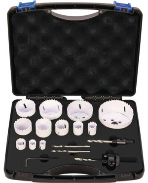 Lochsägensatz 16-tlg.16-76mm Schnitt-T.38mm Bi-Metall PROMAT