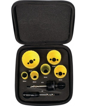 Lochsägensatz fast cut 8-tlg.22-64mm Schnitt-T.41mm HSS-Bi-Metall