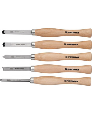 Drechslerbeitelsatz Abstech-,Hohl-,Schräg-,Spitz-,Rundmeißel Ku.-Tasche PROMAT