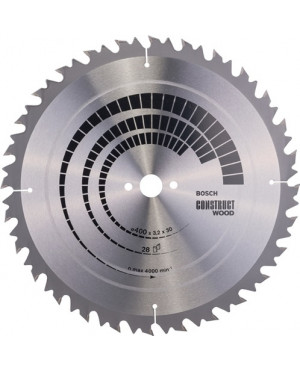 Kreissägeblatt Construct Wood AD400mm Z.28 WZ Bohr.30mm Schnitt-B.3,2mm HM BOSCH
